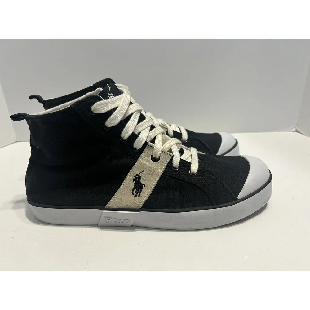 Polo Ralph‎ Lauren Conrad Canvas High Top Size
